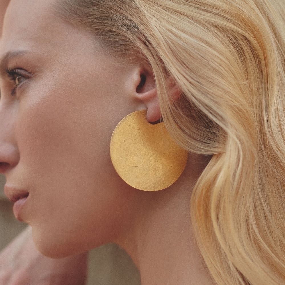 Aretes Senda Maxi Dorados