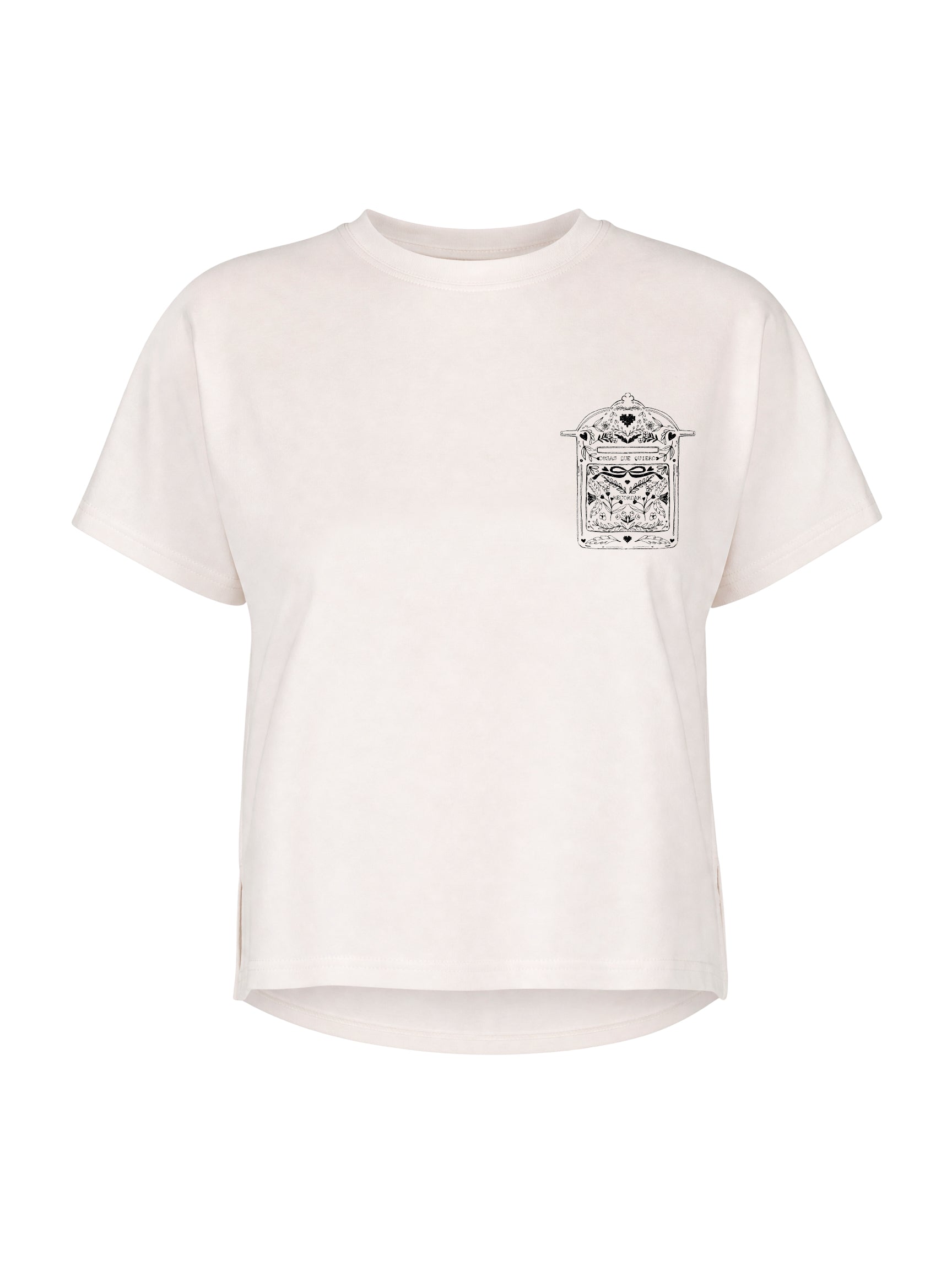 T-Shirt Love 02 Blanca