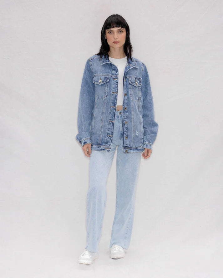 Chaqueta Isabel Azul Medio