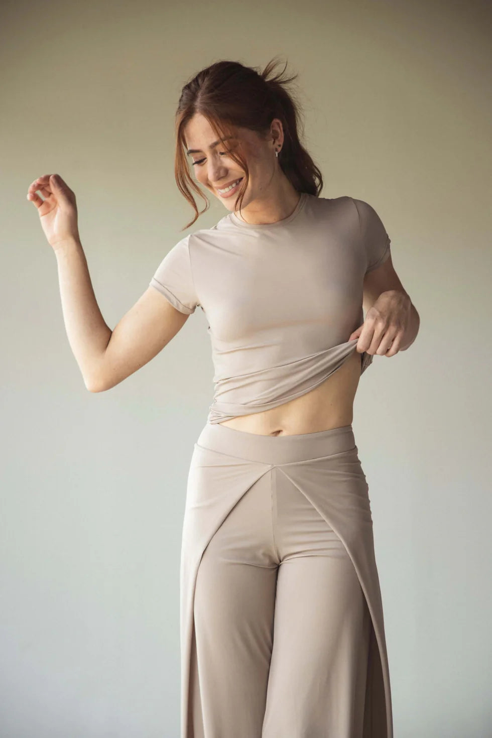 Pantalón Flows Taupe