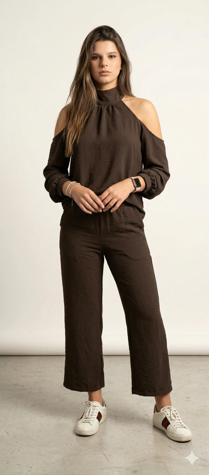 Set Halter Olivo