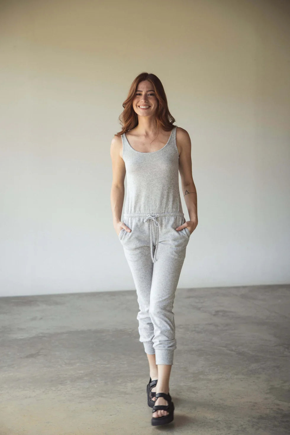 Jumpsuite Garden Gris Jasper