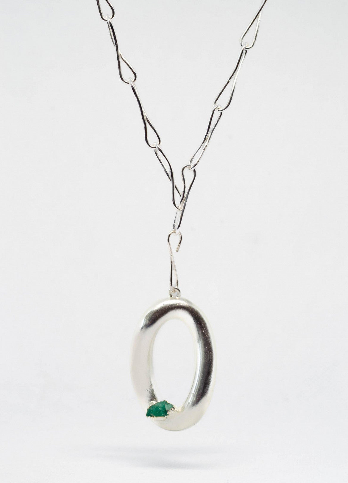 Cadena Gruesa Dije Chunky Plata