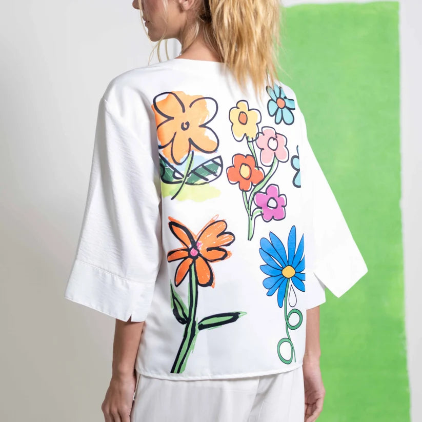 Blusa Poleo Blanco