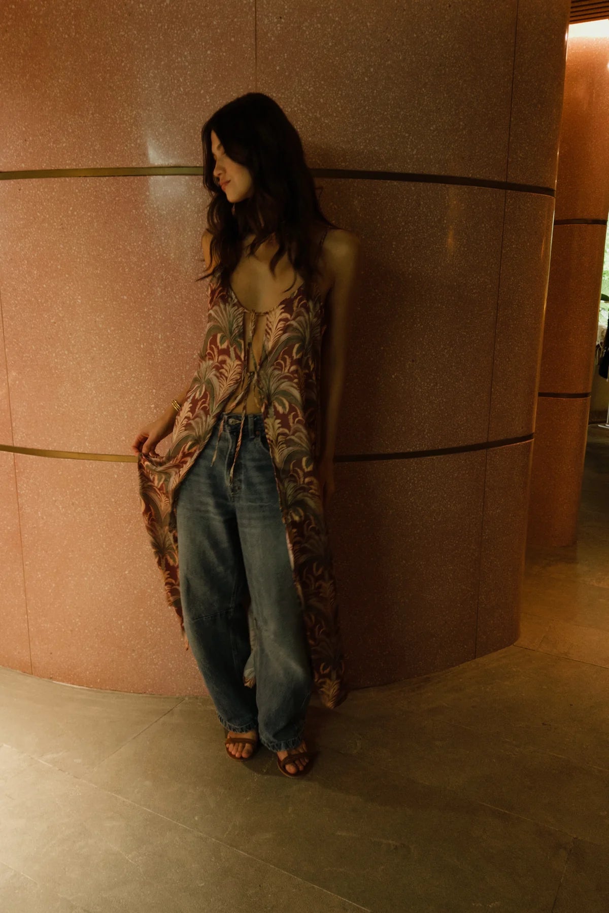 Kimono Sunset Oasis