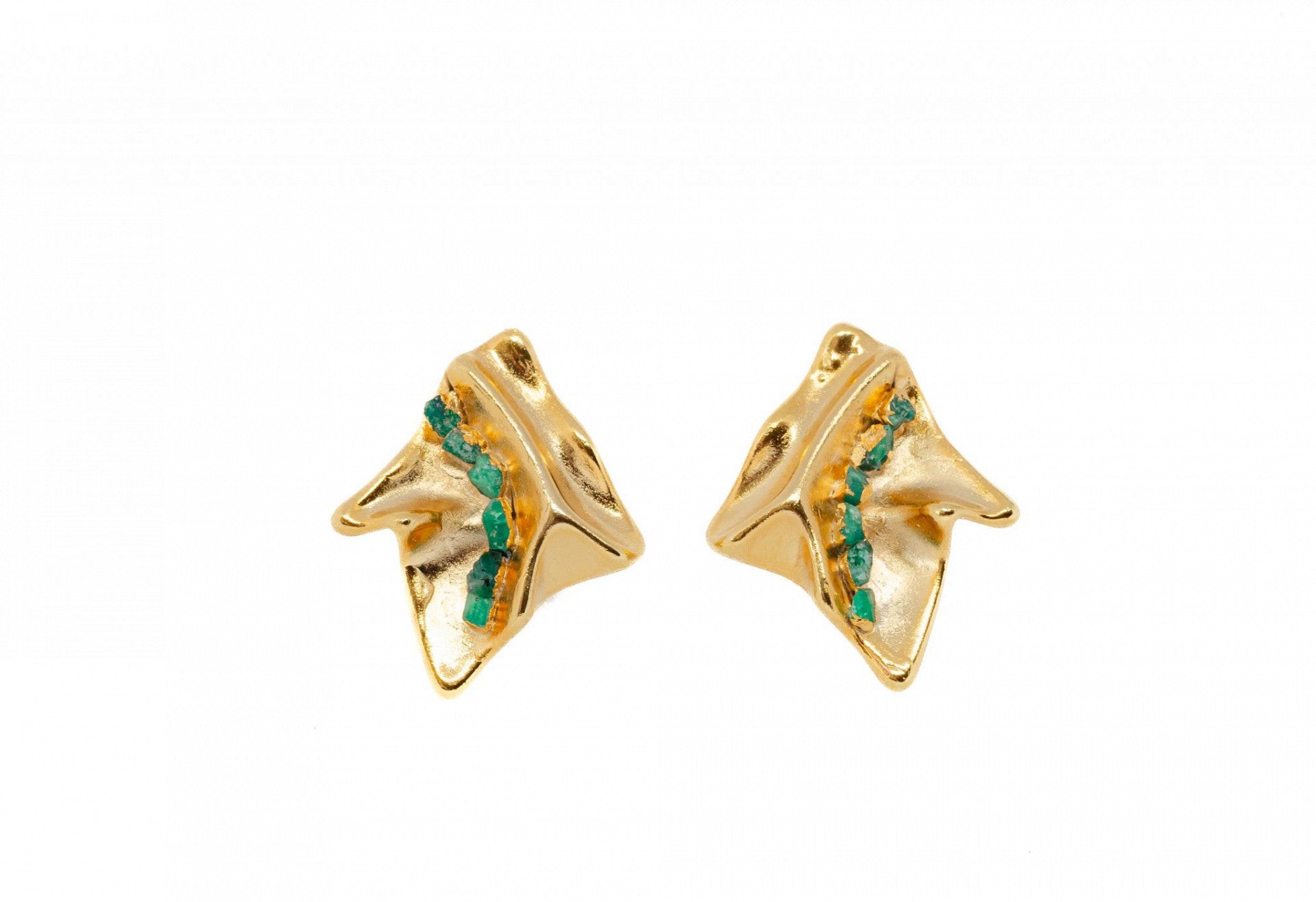 Aretes Rombo Irregulares