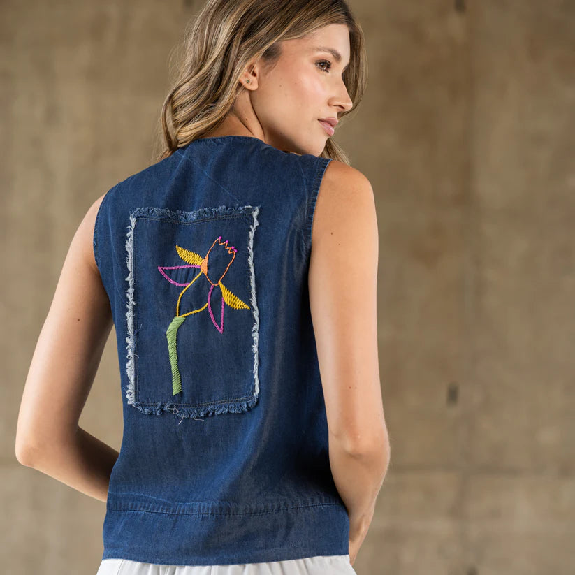 Chaleco Maralon Tencel