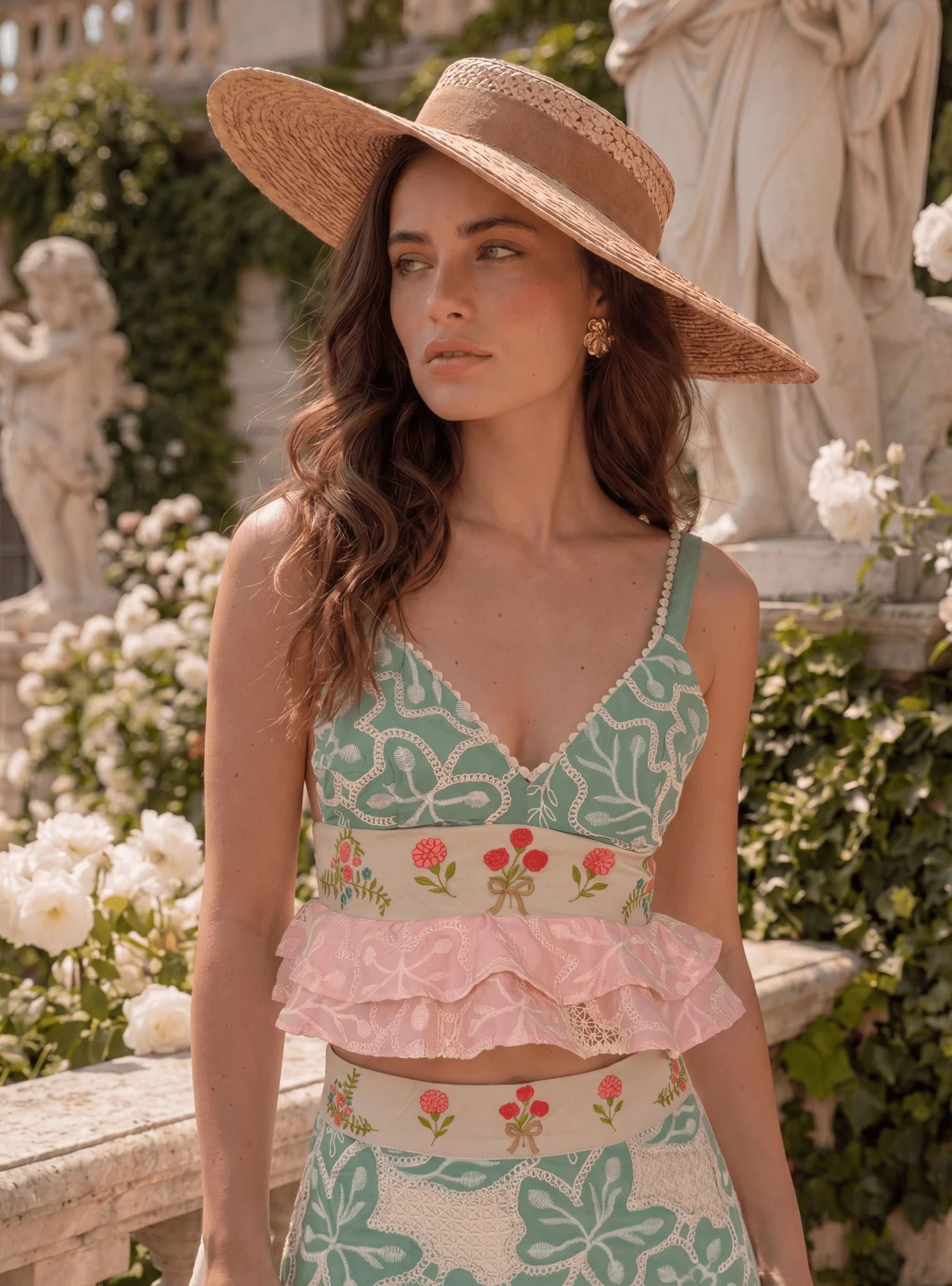 Crop Top Perla De Agua