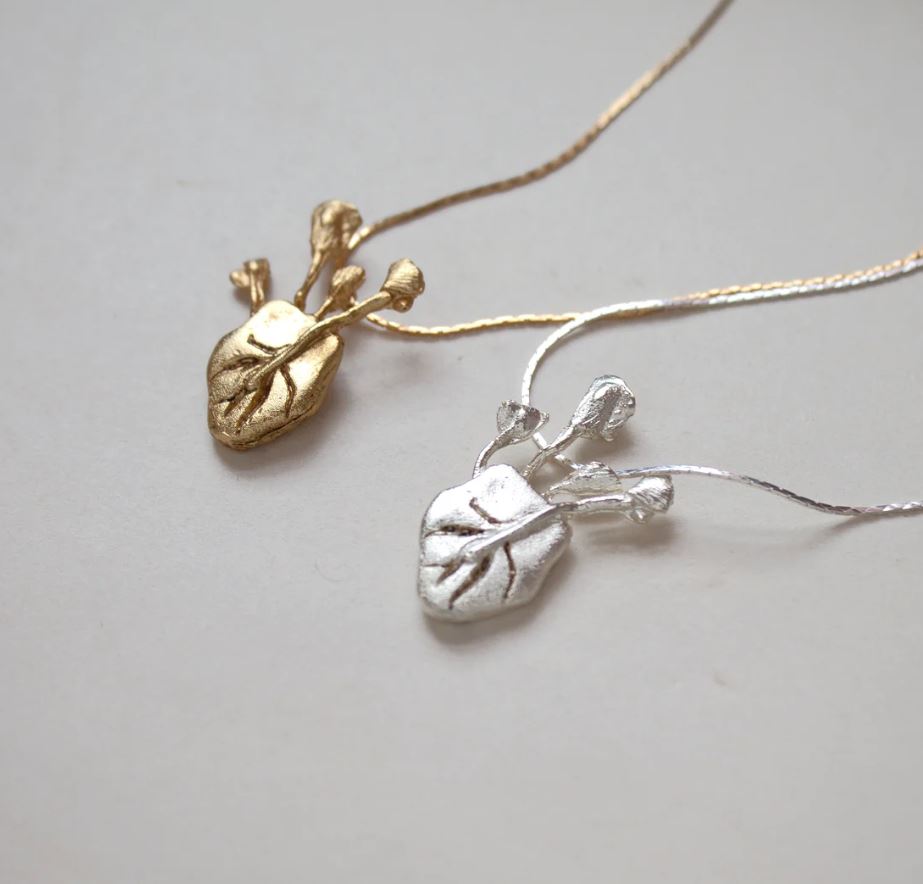 Collar Corazón Semilla