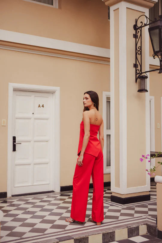 Pantalón Genova Naraja Tomate