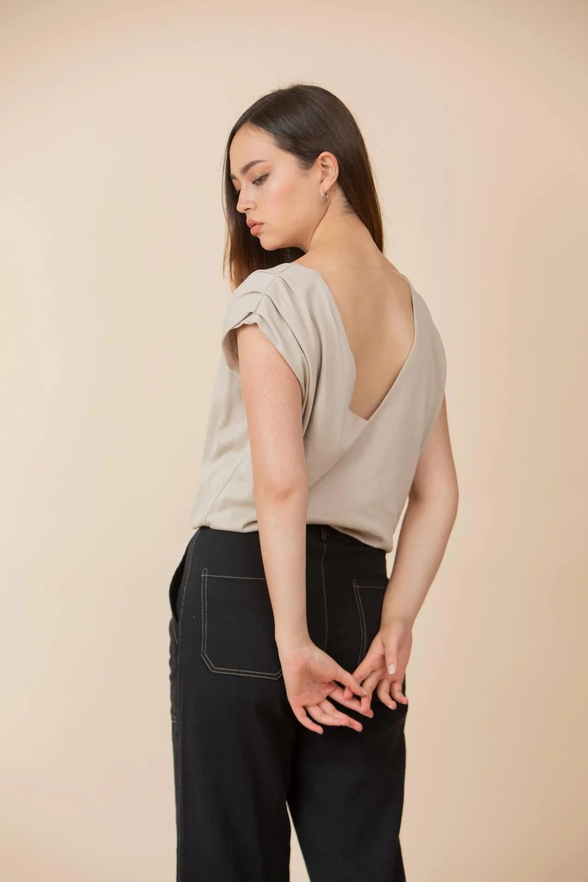 Pantalón Linen Cotton Negro