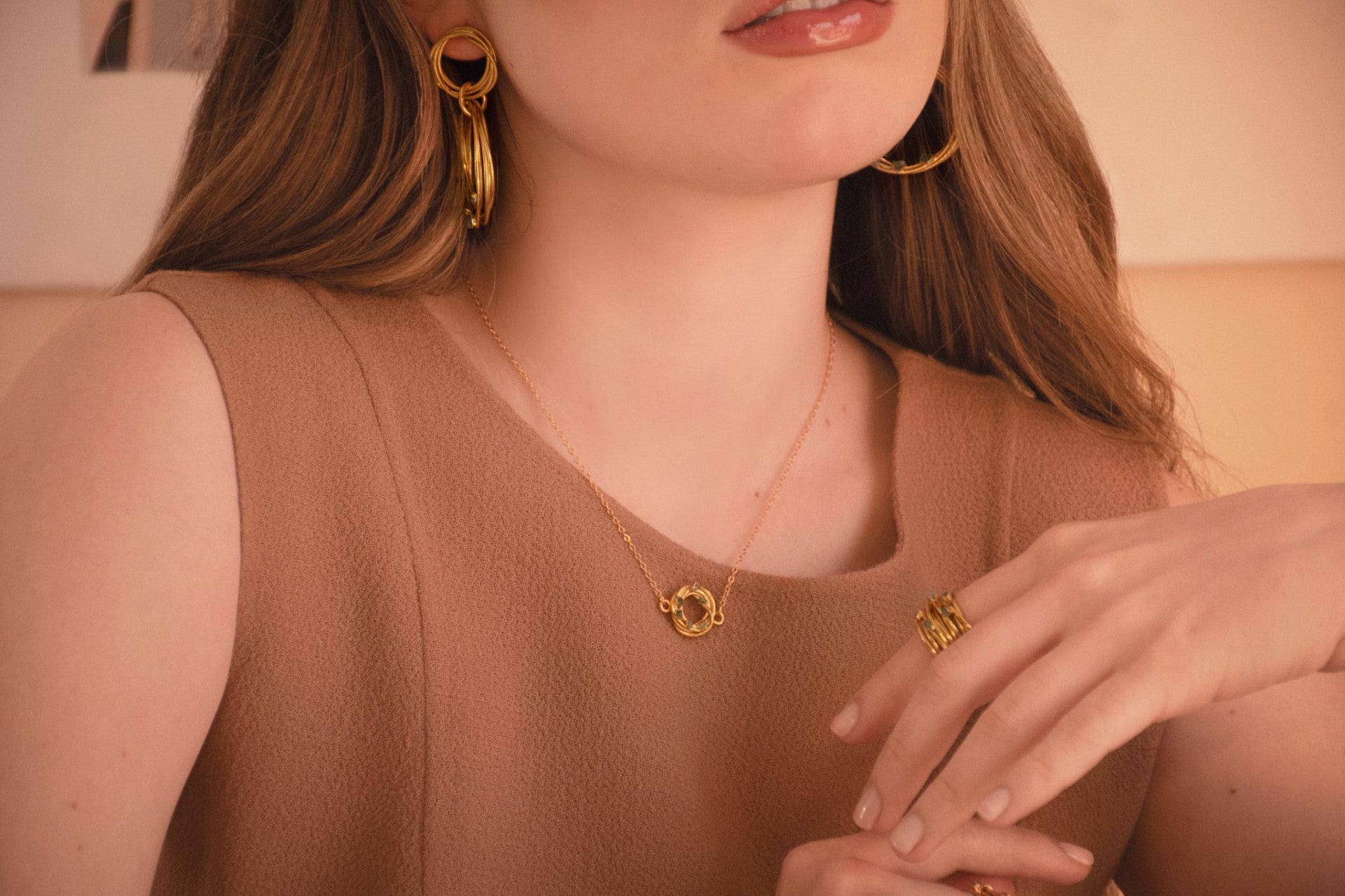 Cadena Dije Mini Hilos