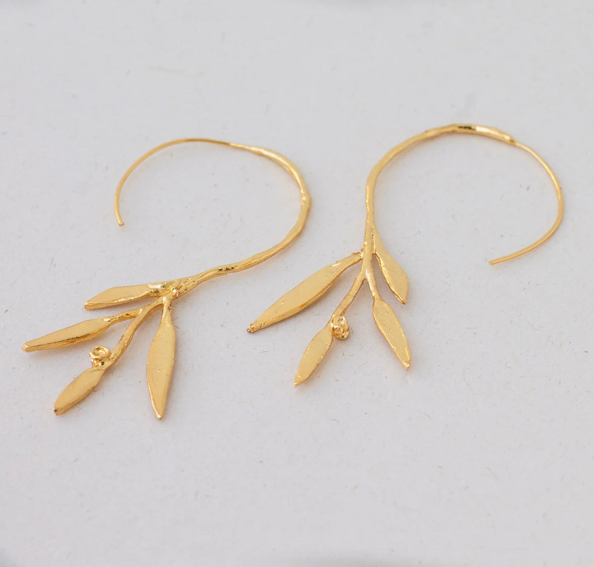 Aretes Aro Olivo