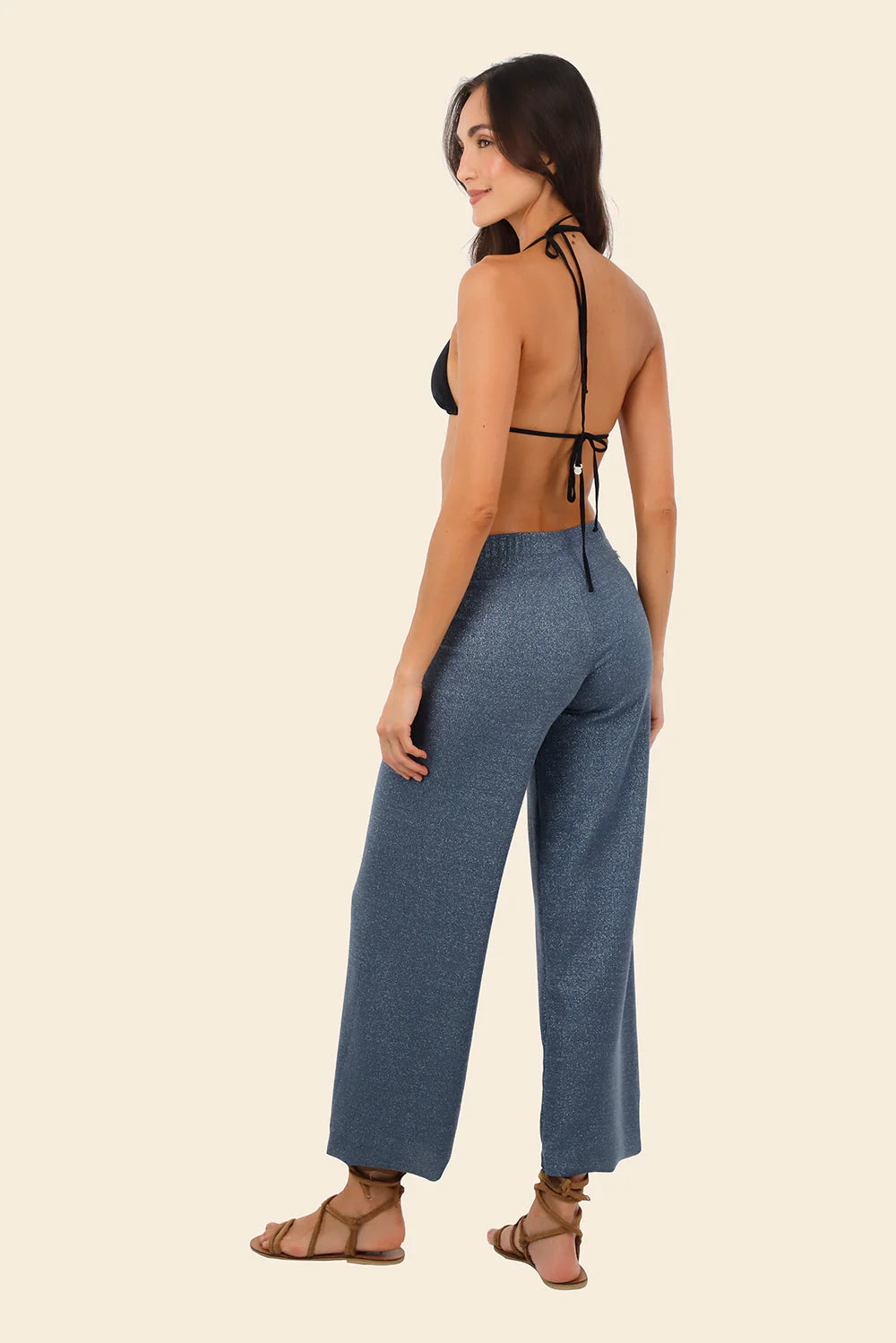 Pant Cove Textured Deep Blue