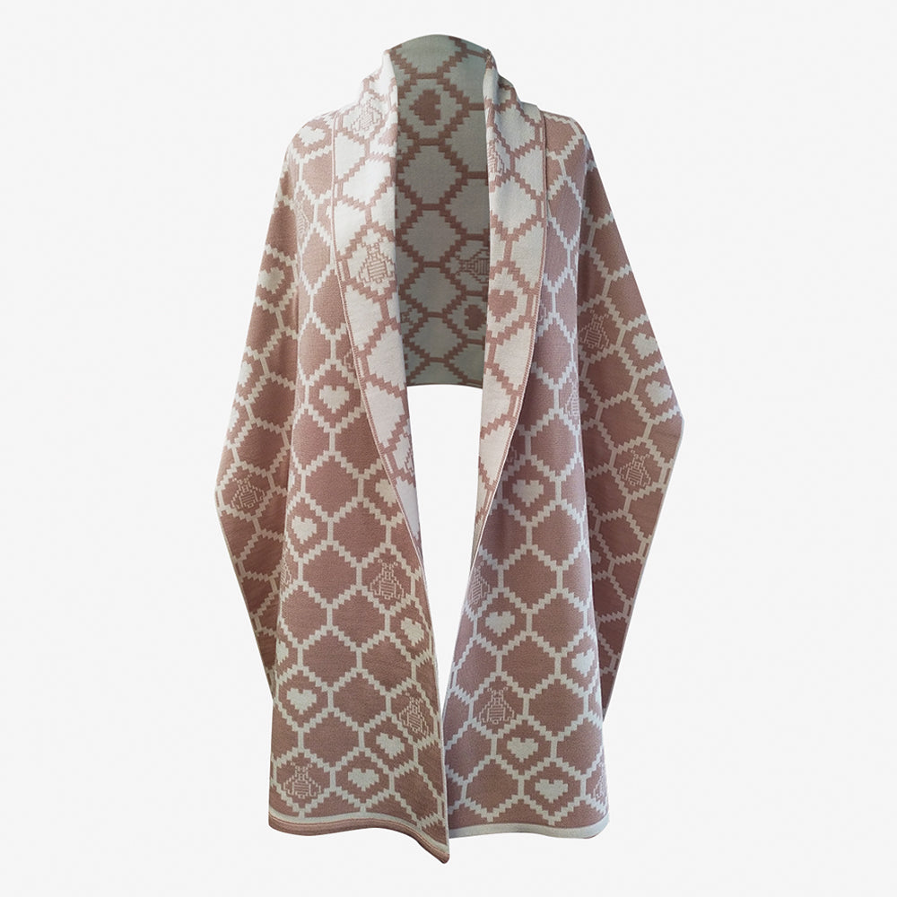 Maxiscarf Dulce Rosa