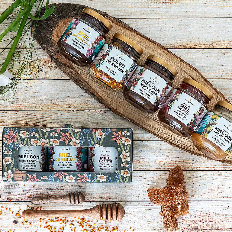 Cajita Samaná 3 Mieles Variadas