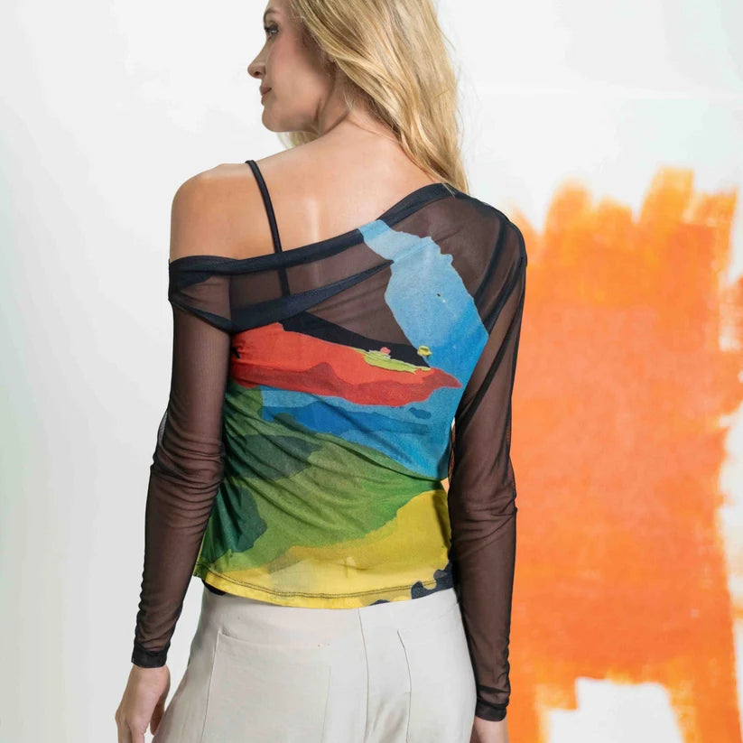 Blusa Olivo Negro