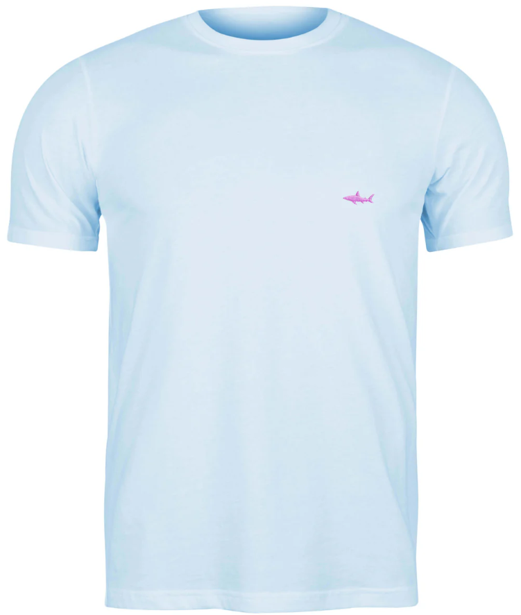 Camiseta Azul Pastel