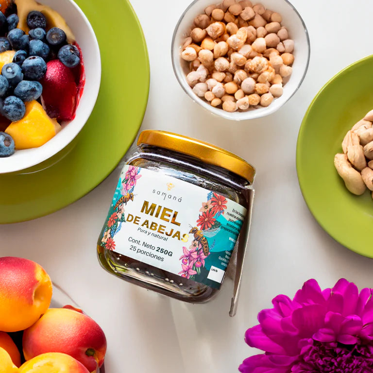 Kit Miel Pura, Polen de Abejas y Palito Mielero