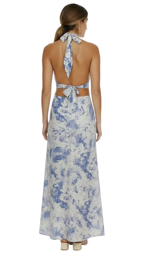 Falda Olea Cosmos Azul