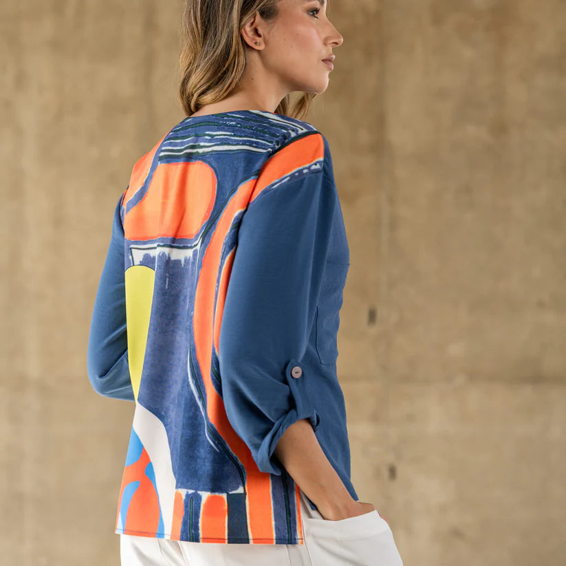 Blusa Alamo Azul