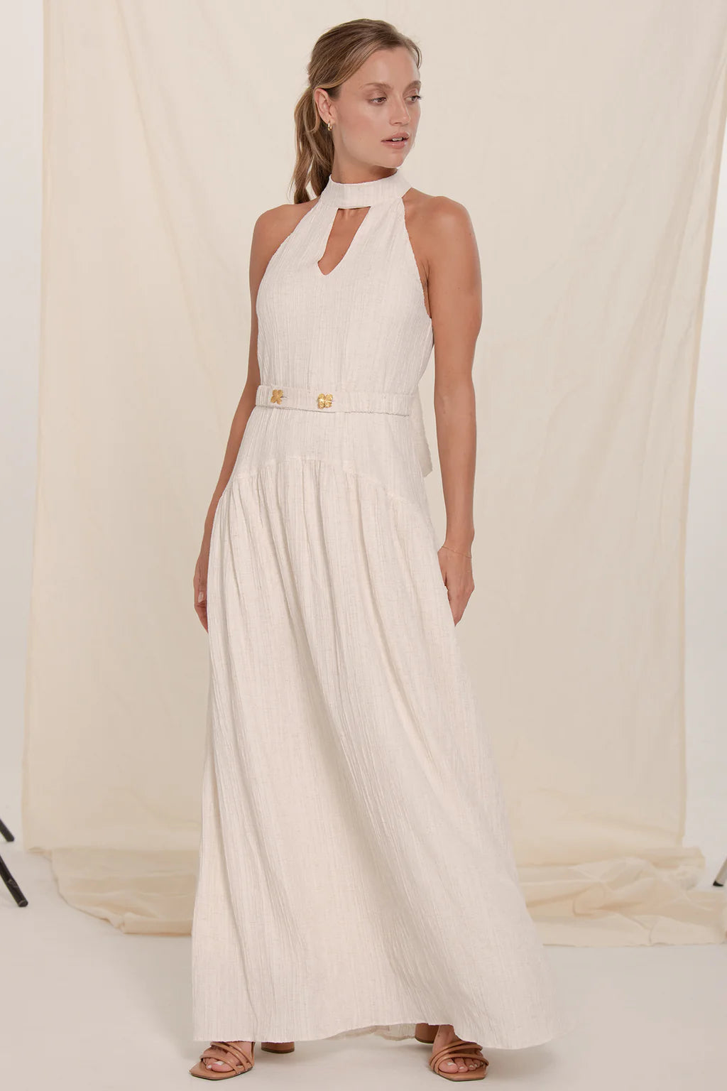 Vestido Galata Camel