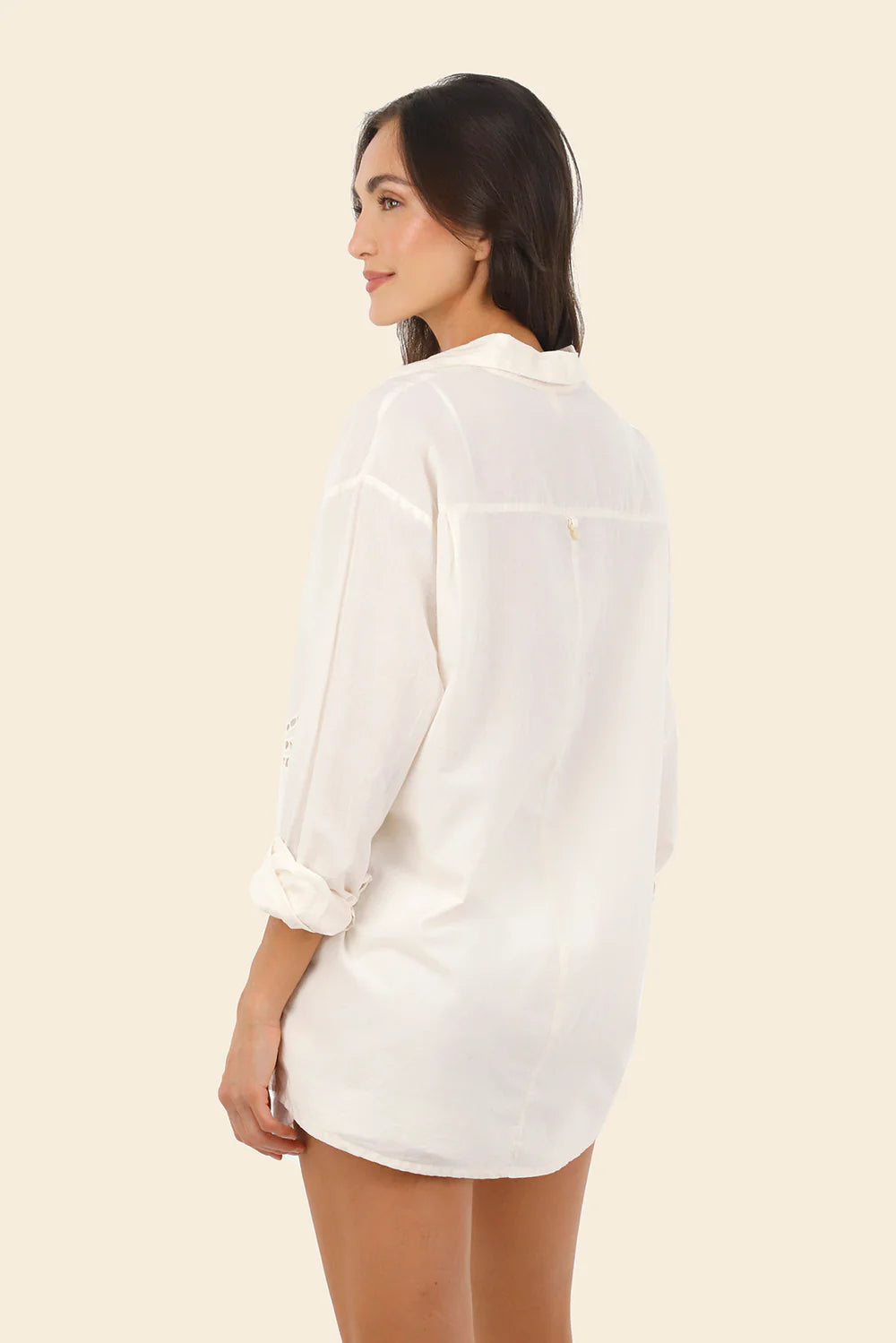 Shirt White Palm Twins