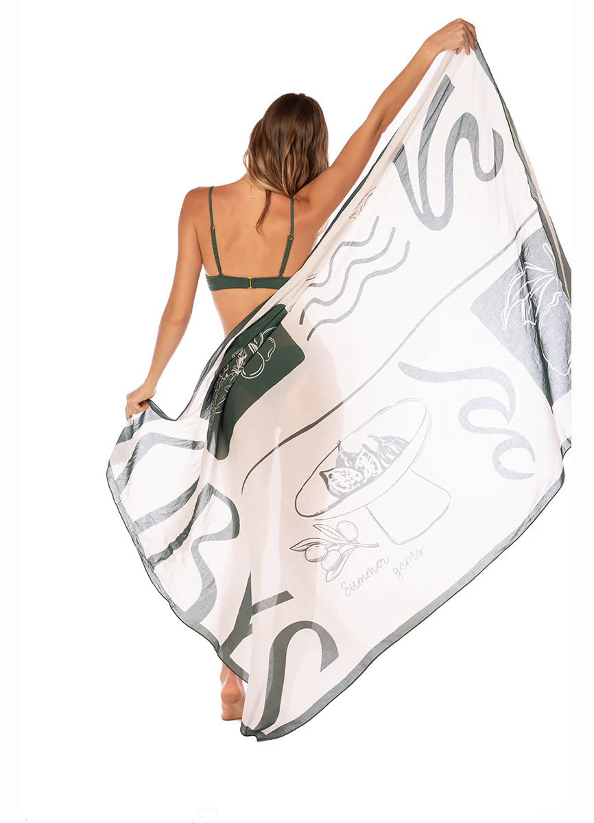 Sarong Loretta Sage Dunes