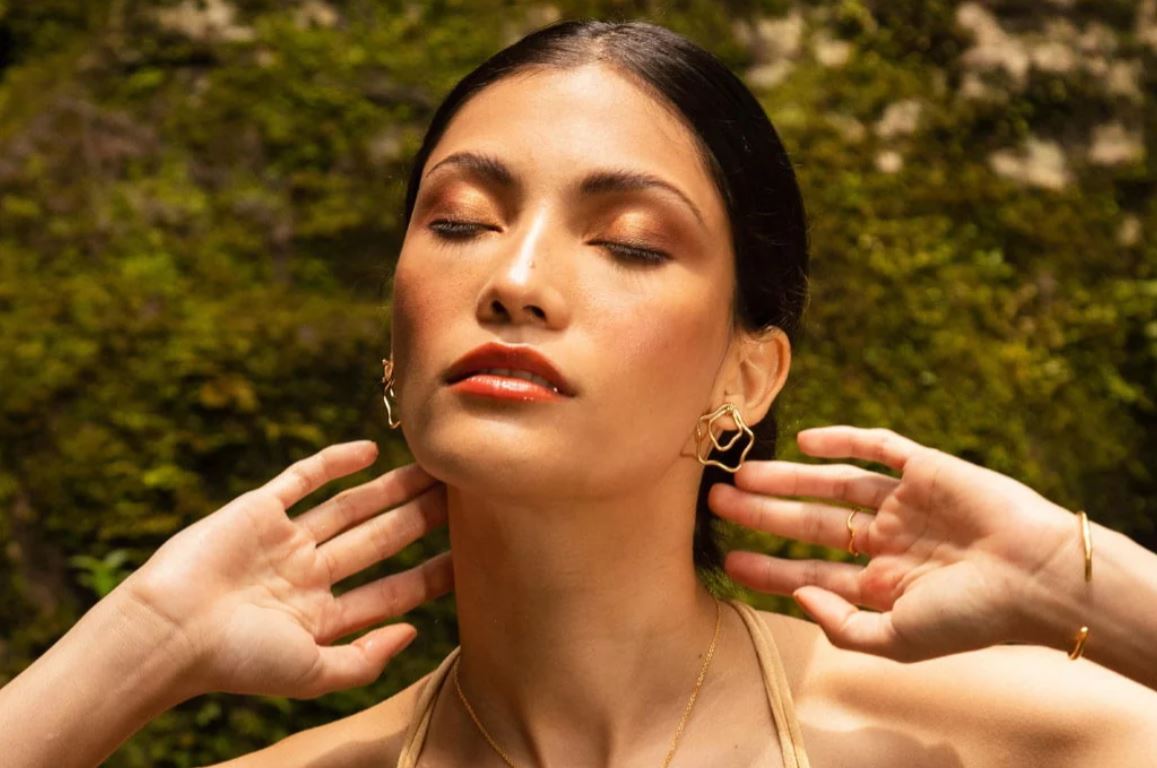 Aretes Inírida Espejo De Sol