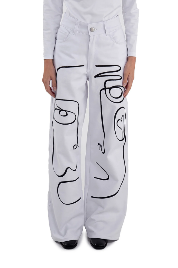 Encontrarse Pant Blanco