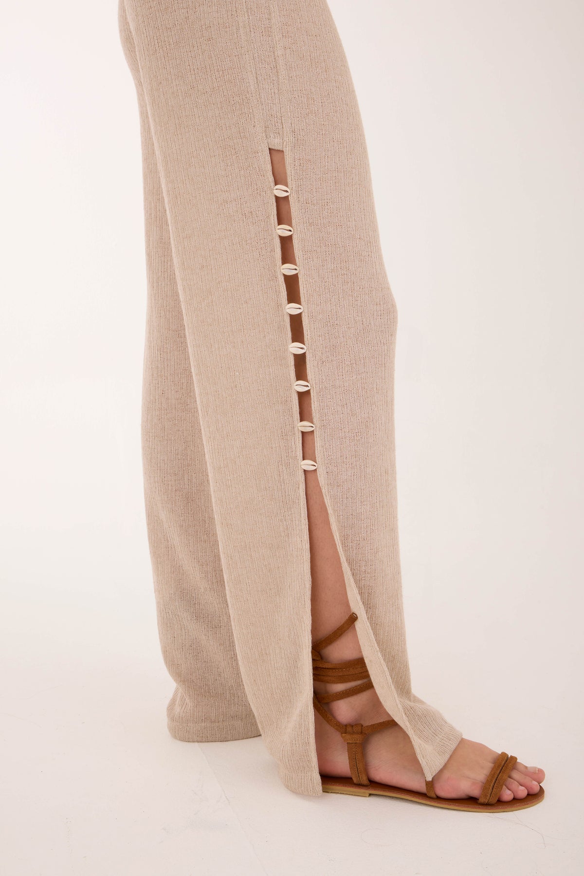Pant Coastal Sand Nacre