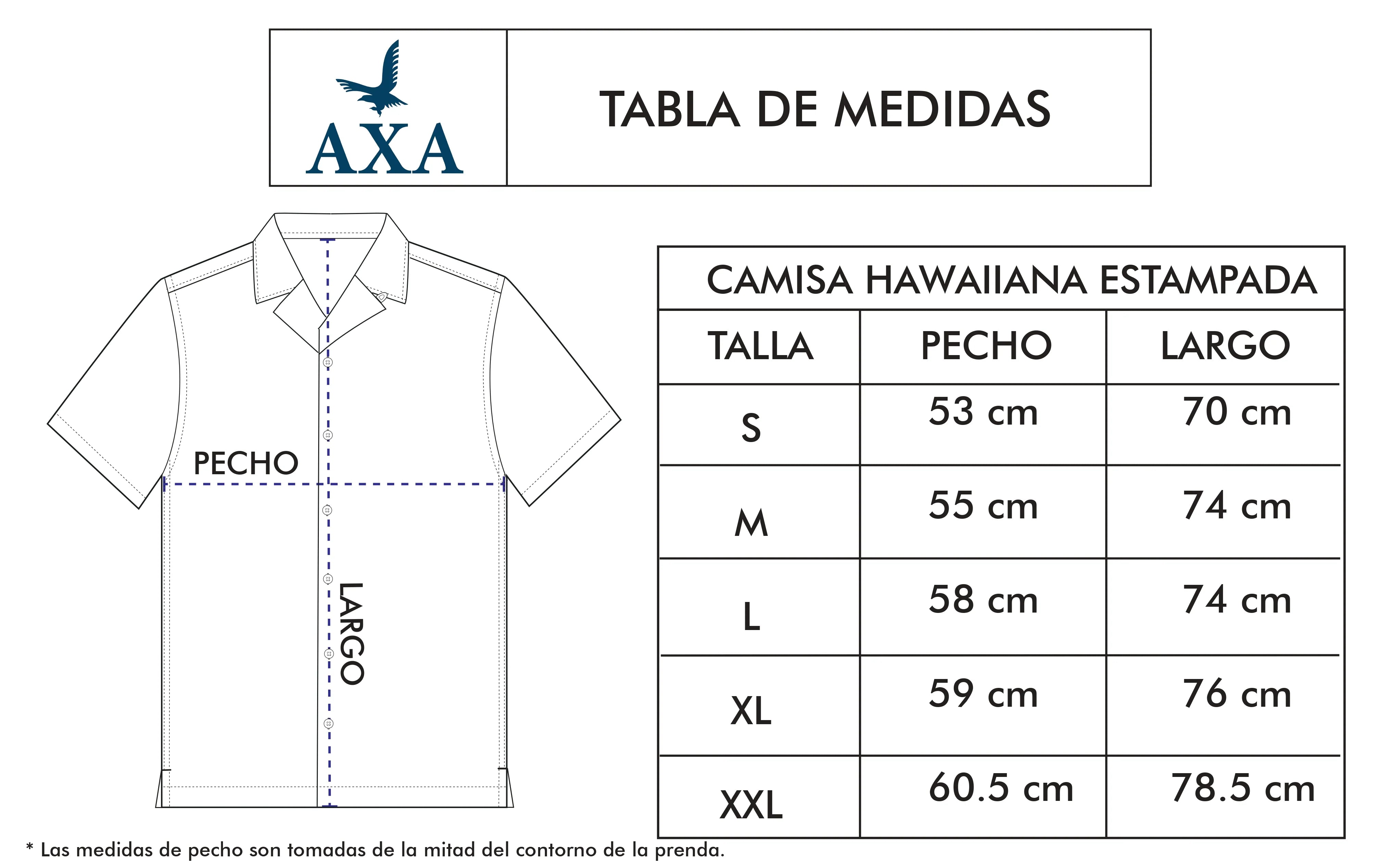 Camisa Hawaii Estampada Caqui