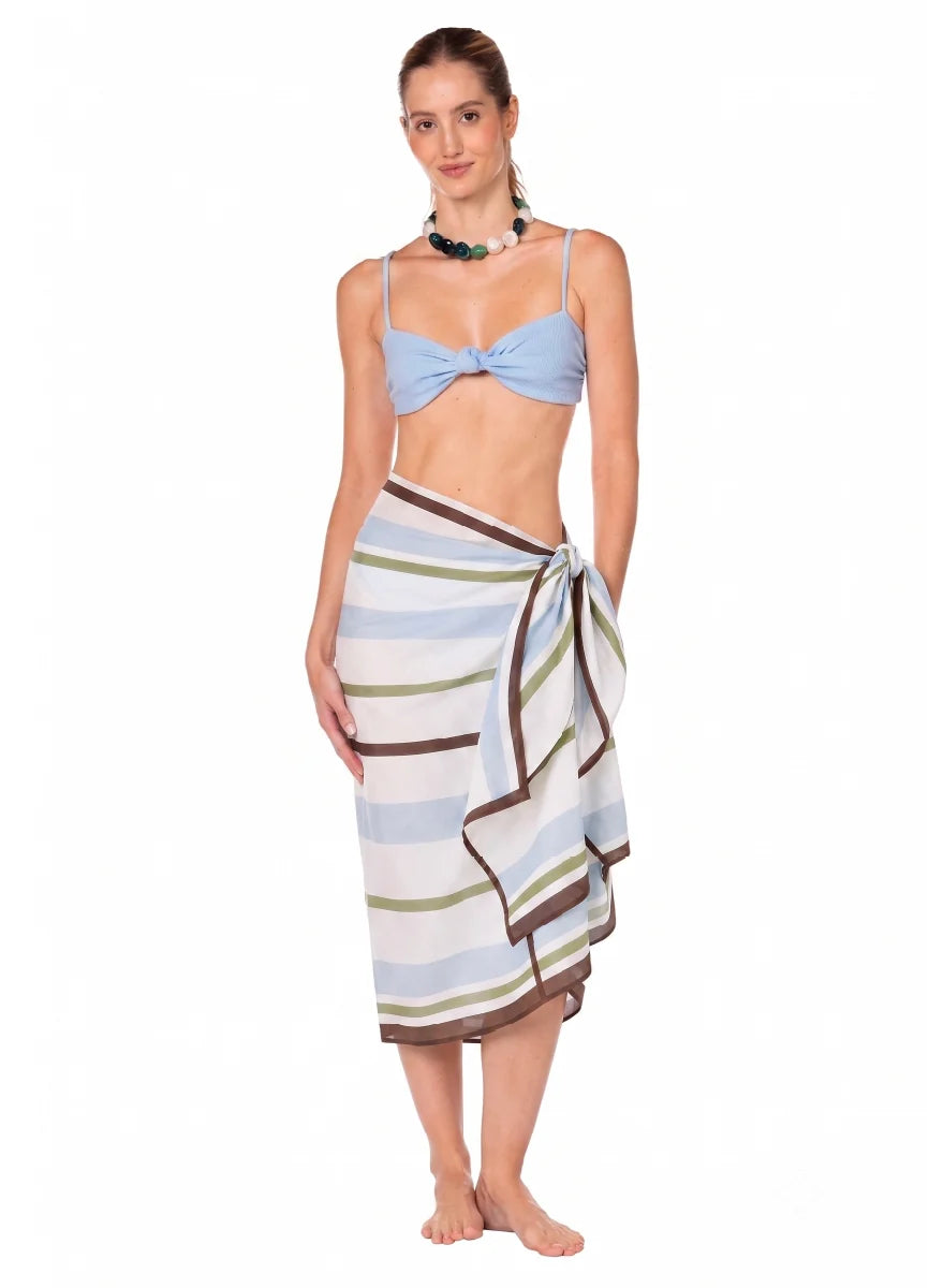 Sarong Pink Latitudes Loretta