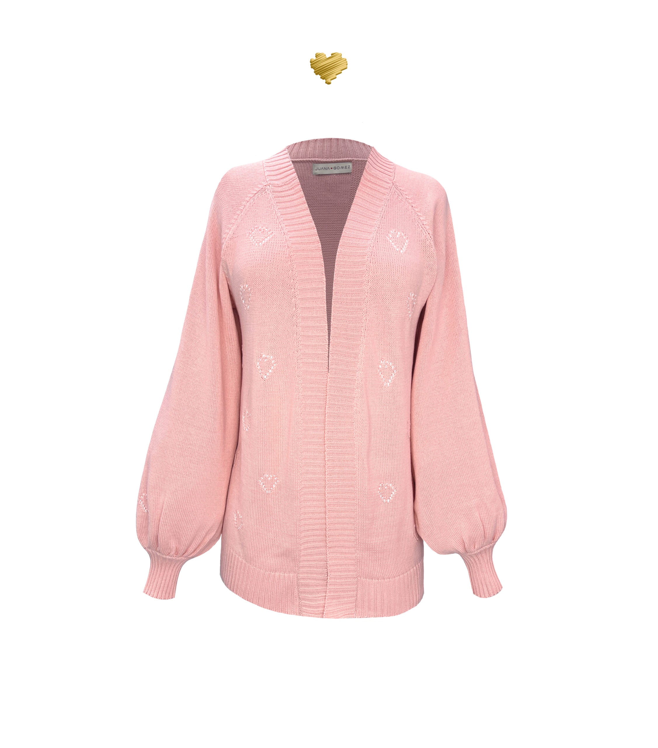 Saco Corazón de Azúcar Rosa