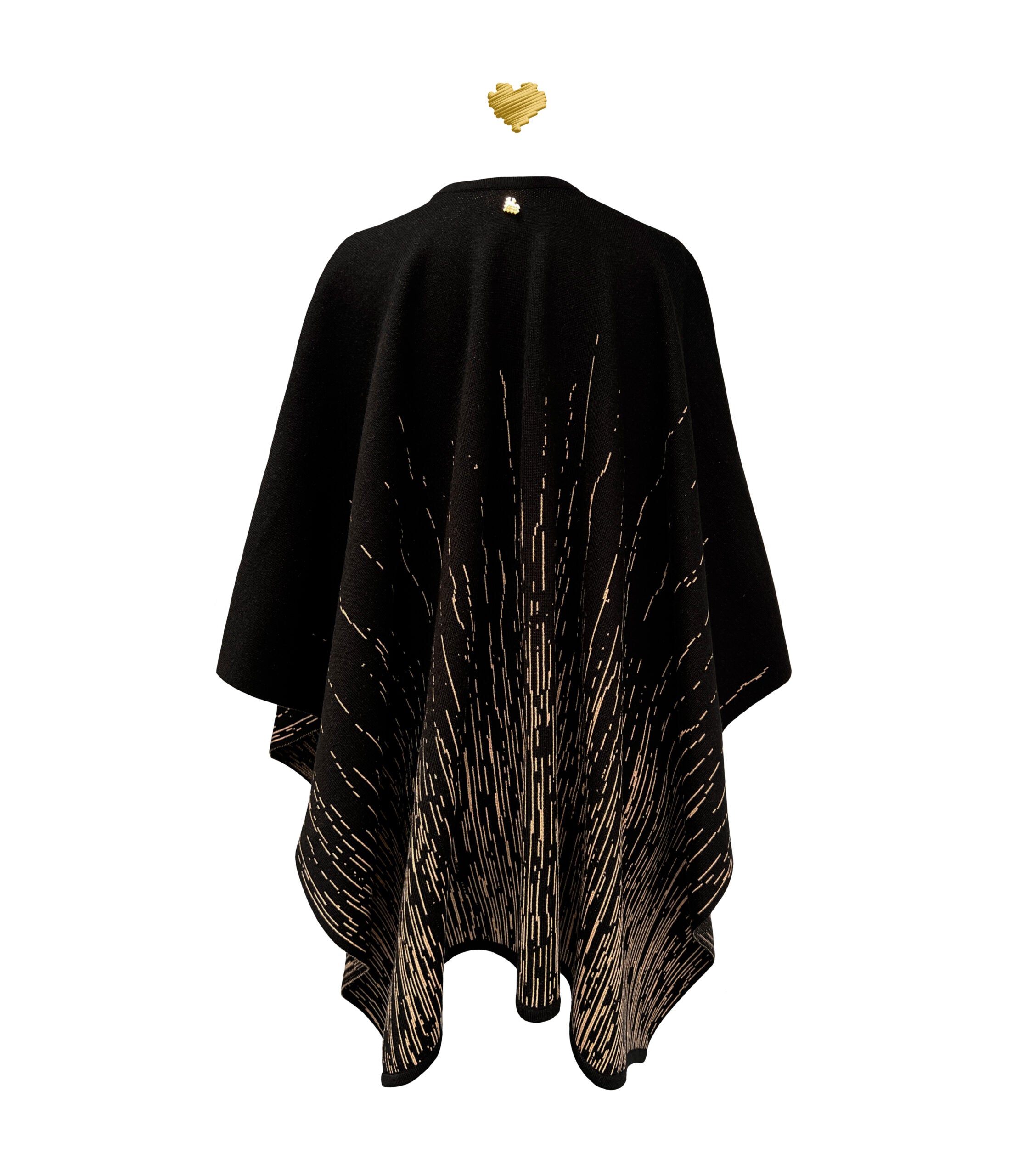 Poncho Sol Negro