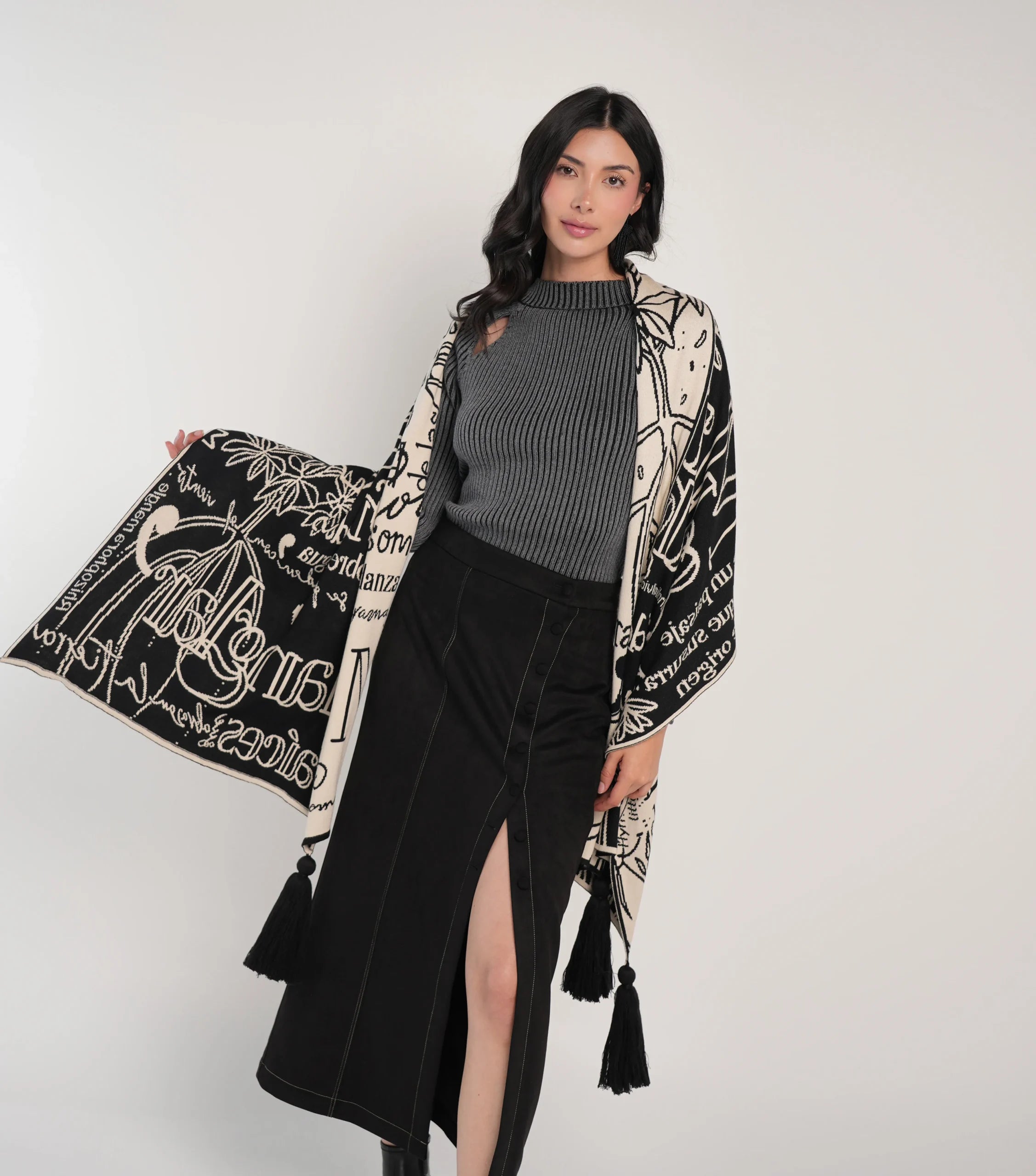 Falda Callis NEGRO