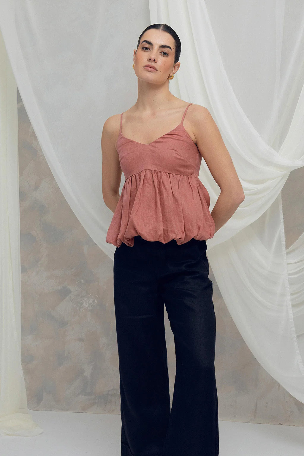 Blusa Bruna Turquesa