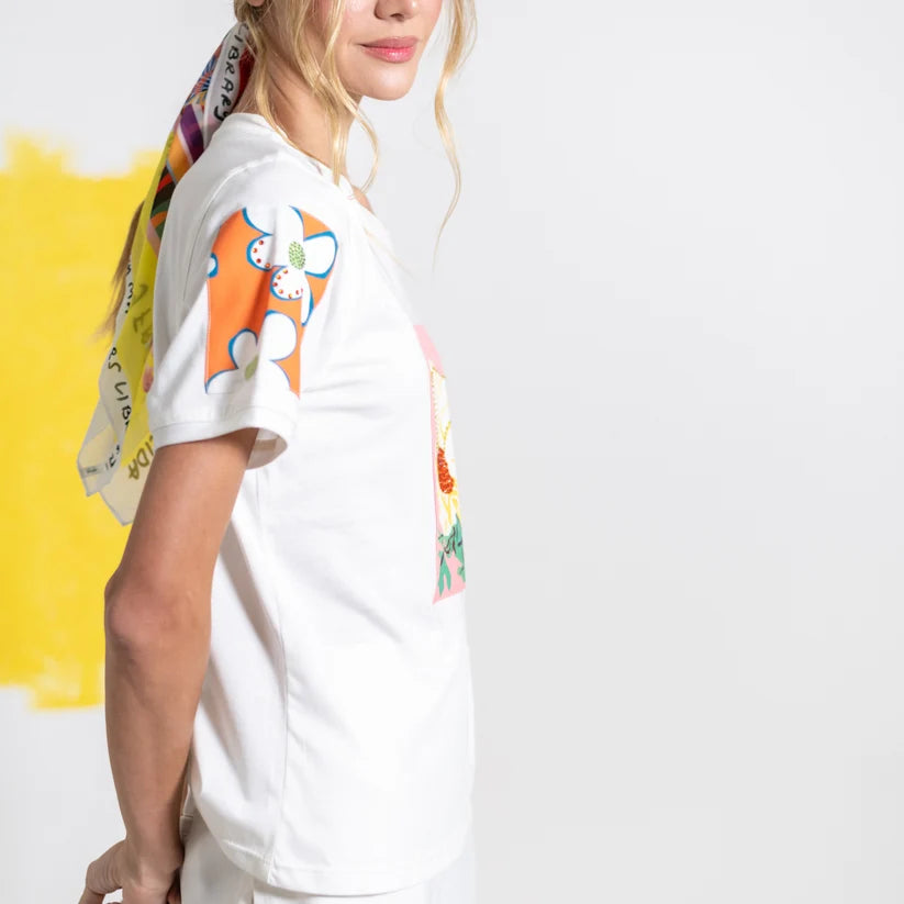 Camiseta Ariari Marfil