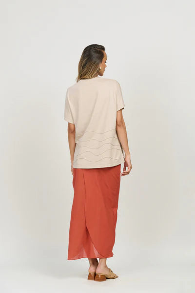 Camiseta Etérea Latte