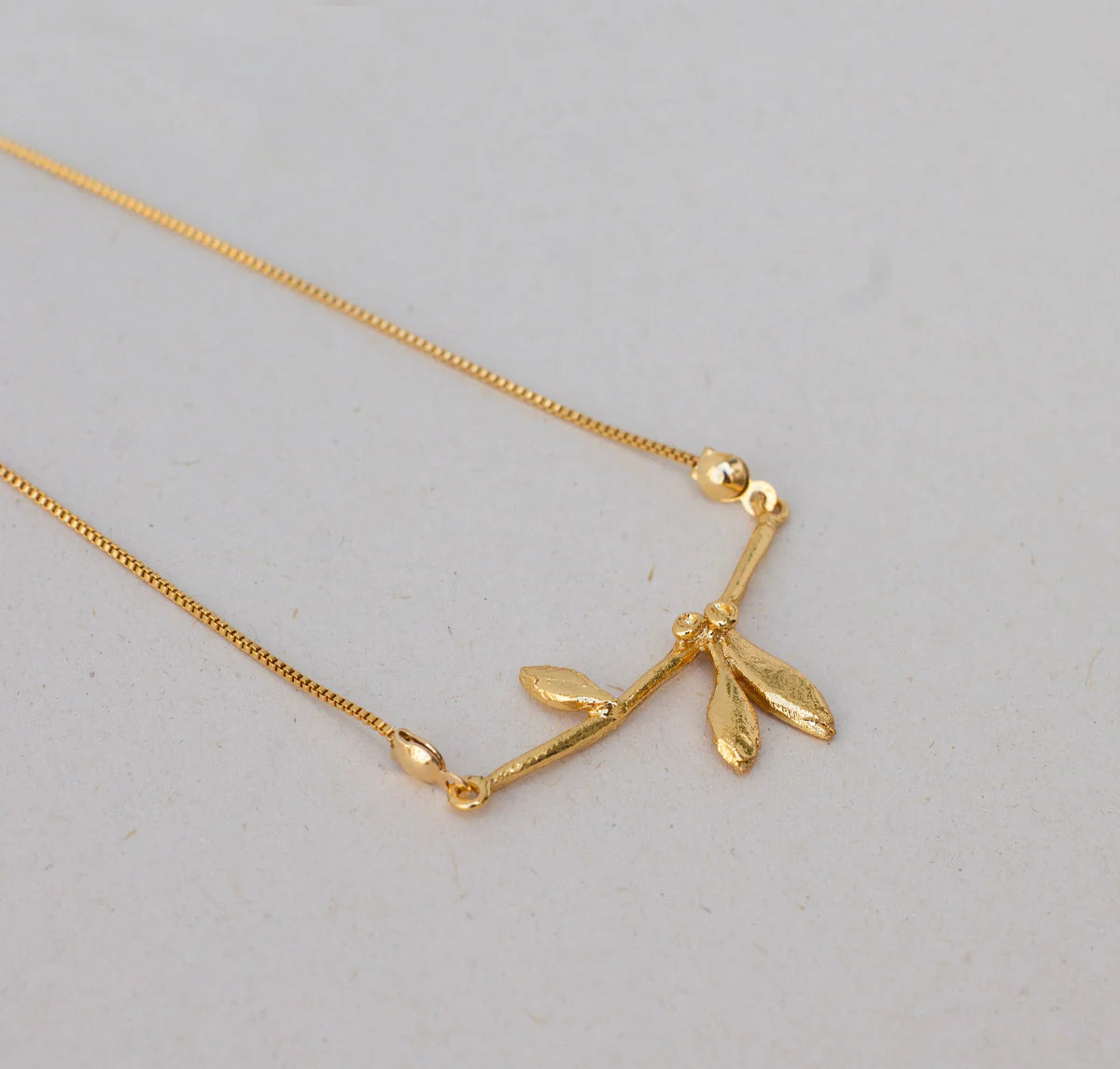 Collar Dije Rama Olivo