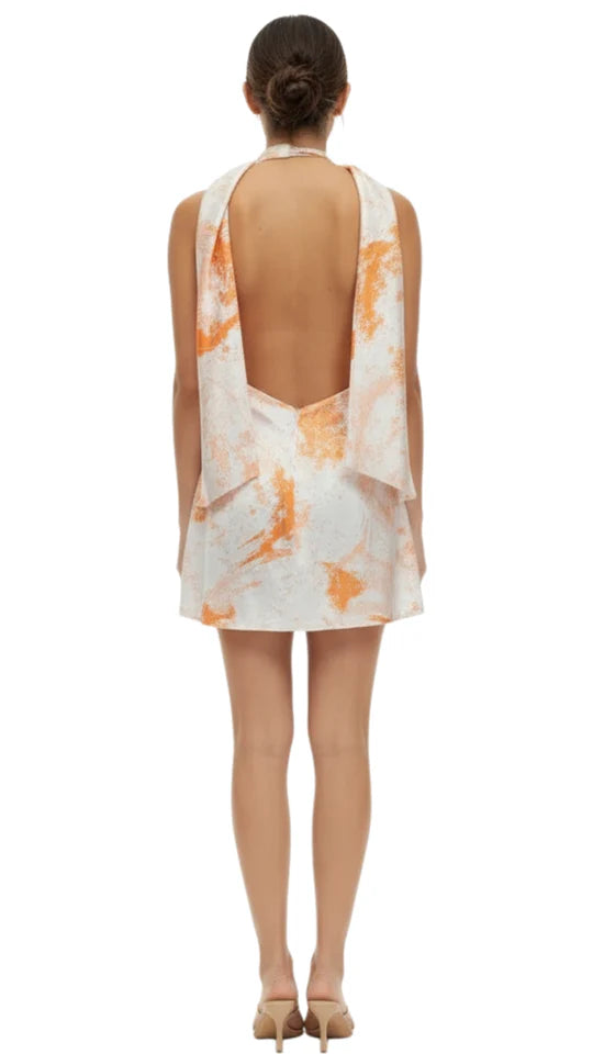 Vestido Iris Cosmos Naranja