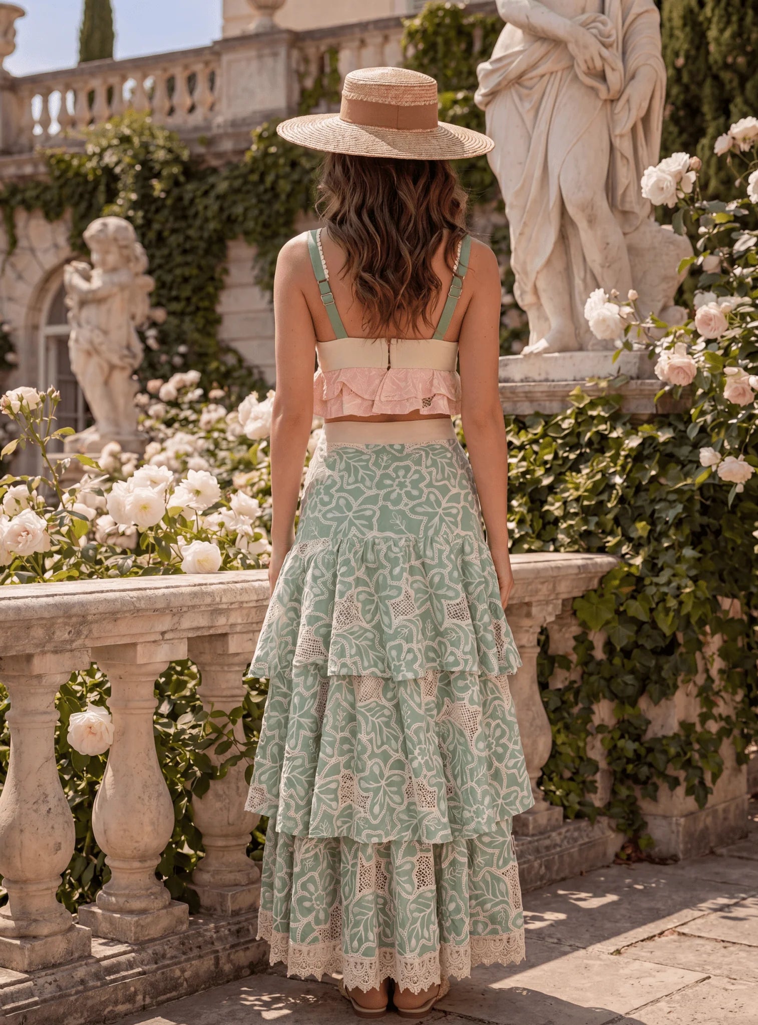Falda Perla De Agua