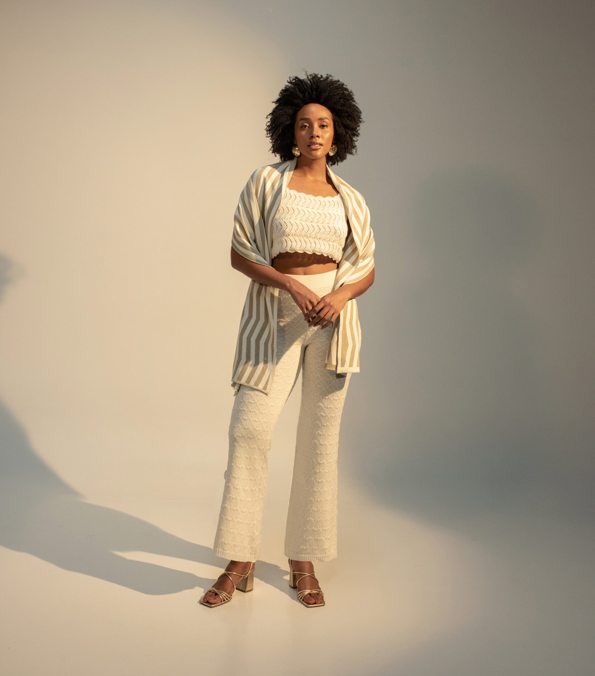 Pantalón Riverso Marfil