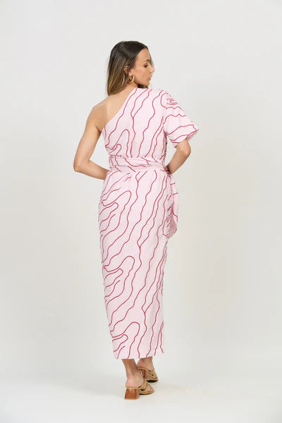 Vestido Halita Bordado Corteza