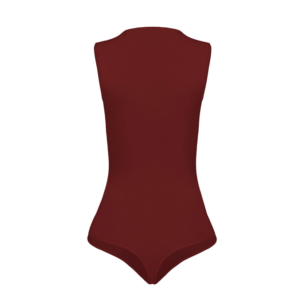 Body Sin Mangas Malbec