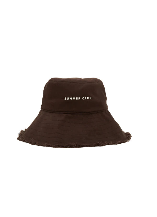Bucket Hat Chocolate