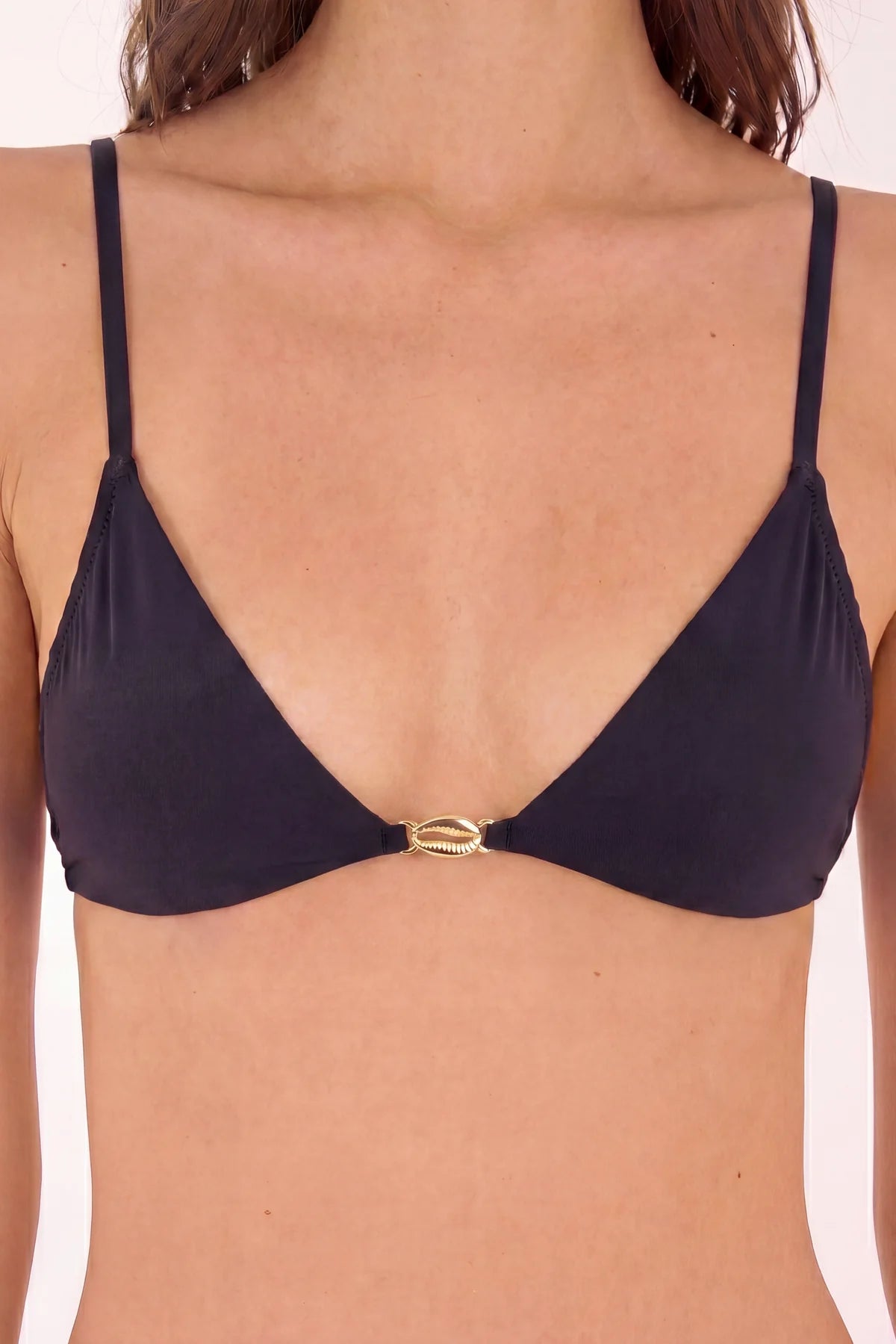Triangle Top & Bottom Black Gild
