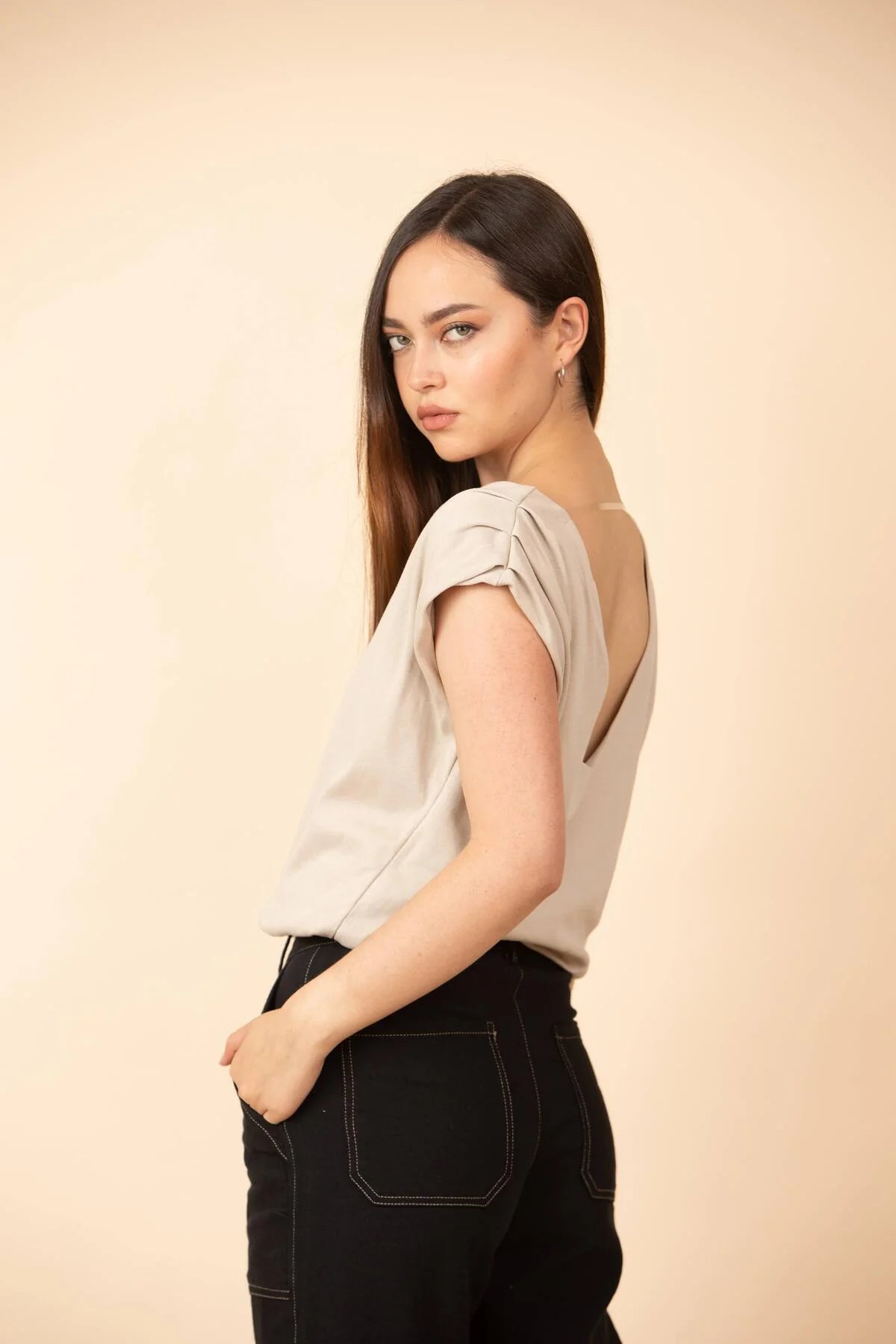 Pantalón Linen Cotton Negro