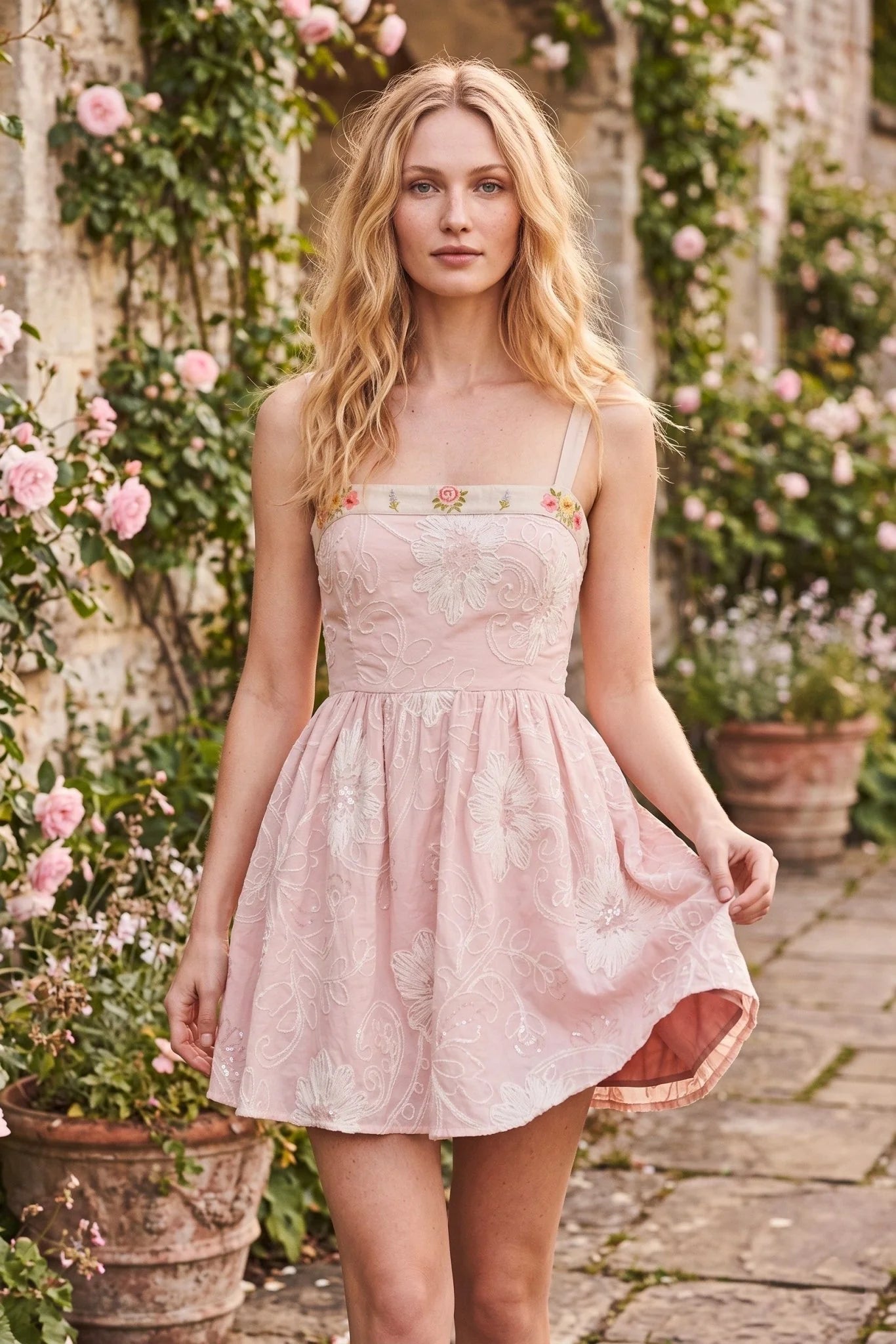 Luna Rosa Mini Dress
