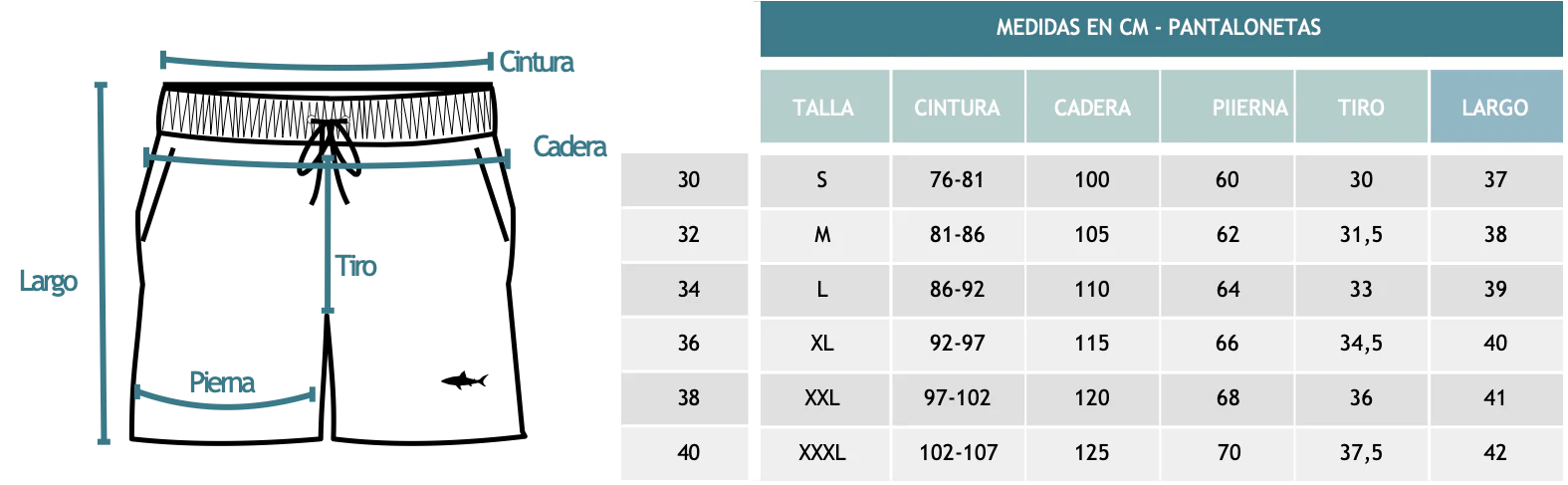 Pantaloneta Sidney Poitier